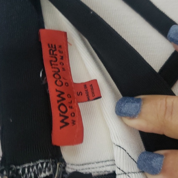 World Menagerie Black and White Midi Pencil Skirt - Picture 11 of 12